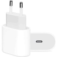 Zg Store Eta Tech Eta-06 20W Hızlı Şarj Adaptörü Type-C Pd Qc 4.0 Destekli iPhone 11/12/13/14 Pro ve Pro Max ile Uyumlu