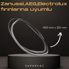 Zg Store Fırın Kapak Contası - Zanussi - Aeg - Electrolux - Zanussi Fırınlar Ile Uyumlu, 440 mm x 320 Mm, Orijinal Kod 3577343019-3577352010, Fırın Kapak Lastiği