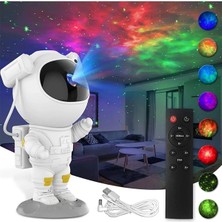 Mercora Tech Astronot Galaksi Projeksiyon Lamba