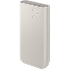 Zg Store 20000 Mah 45 Watt Powerbank, Hızlı Şarj, Pd 2.0, 3 Çıkışlı, Kablo Dahil, Bej, 2024 Model