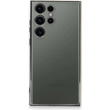 Durukar®  Samsung Galaxy S23 Ultra Kılıf  Lensli Silikon - Gold