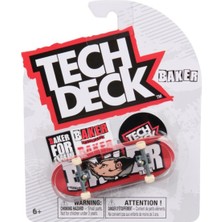 Empressco Tech Deck Parmak Kaykay Seti Domuz Grafik ve Baker Logo ile Eğlenceli Kullanım