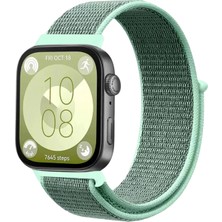 Durukar®  Huawei Fit 4 Hasırlı Cırtcırtlı Kordon - Turkuaz