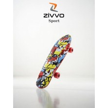 Empressco Işıklı Silikon Teker Kaykay 70 cm Desenli, Eğlence Için Mükemmel Seçenek