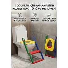 Empressco Çocuklar Için Tuvalet Alıştırma Adaptörü ve Merdivenli Klozet Kapak Seti