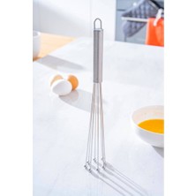 Empressco Çelik Çırpıcı, Uzun Saplı, Dayanıklı ve Pratik Kullanım 30 cm