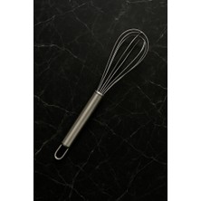 Empressco Ultra Kaliteli Paslanmaz Çelik Çırpıcı 31 Cm, Dayanıklı ve Şık Tasarım