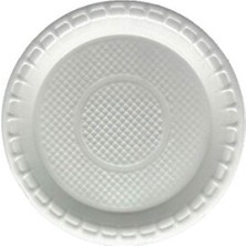 Empressco 100 Adet 20 cm Köpük Tabak Seti, Şık ve Dayanıklı, Kullanışlı Ürün