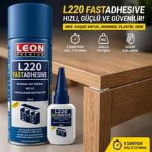 Leon Premium Ultra Çok Güçlü ve Hızlı Japon Yapıştırıcı 200 Ml+ 50 gr