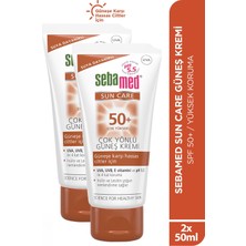 Sebamed Sun Care Çok Yönlü Güneş Kremi SPF50 50 ml 2 Adet