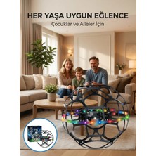 Marsilyan El Sensörlü Uçan Top Drone Çocuklar Için LED Işıklı Eğlence Oyuncağı