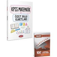 Anla Kazan Yayınları Data 2027 Kpss Matematik Özet Bilgi Kartları+Anla Kazan Paragraf Deneme