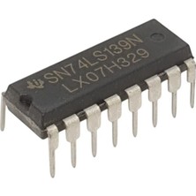 Gollum Teknoloji SN74LS139N Çift 2-Line To 4-Line Demultiplexer / Decoder Entegresi - High-Speed Ttl, Dıp-16
