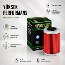 Hiflo HF155 Husqvarna Svartpılen 125 (2021-2023) Yağ Filtresi