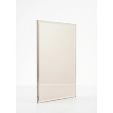 Fiya Store 60 x 50 Yüksek Isıya Dayanıklı Bronz Şömine/soba/kuzine Camı