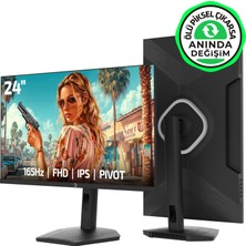 GamePower Lunis L10 24'' 165Hz 1Ms IPS FHD Pivot Gaming Monitör (Ölü Pikselde Anında Değişim)