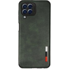 Grandor Samsung Galaxy M33 Kılıf Loop Deri Silikon - Yeşil