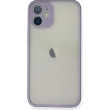 Grandor Apple Iphone 11 Pro Max Kılıf Montreal Silikon Kapak - Mor