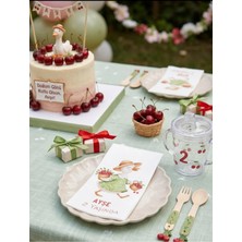 Nehay Shop Doğum Günü Isme Özel Sunum Peçetesi 30*33 cm Garson Katlamalı / 1 Paket 20 Adettir