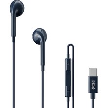 Ttec Rio Fit Usb-C Stereo Mikrofonlu Kulakiçi Kablolu Kulaklık
