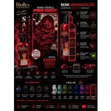Bioflex Naturel Hair Color Geçici-renkli Amonyaksız Renkli Saç Boyası 250ml(KOKUSUZ) Şarap Kızılı 250 ml