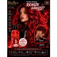Bioflex Naturel Hair Color Geçici-renkli Amonyaksız Renkli Saç Boyası 250ml(KOKUSUZ) Biber Kızılı 250 ml