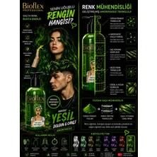 Bioflex Naturel Hair Color Geçici-renkli Amonyaksız Renkli Saç Boyası 250ml(KOKUSUZ) Zümrüt Yeşili 250 ml