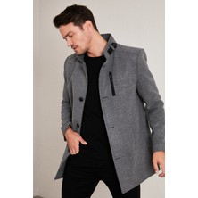 Buratti Slim Fit Pamuklu Kaşe Kaban Erkek Kaban 5840099