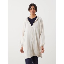 Lc Waikiki Yeni Sezon Kapüşonlu Oversize Kadın Tunik
