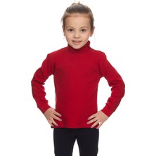 Lovetti Kırmızı Kız Çocuk Çıtçıtlı Tam Balıkçı Kışlık Basic Badi