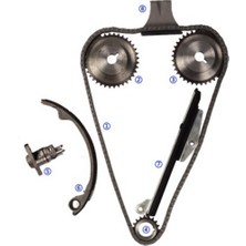 Bh Prımera 2,0l 1996-1999 SR20 Motor Zıncır Takımı (8 Parca)