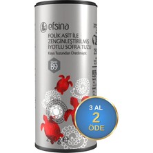 Efsina Sofra Tuzu 250 GR %50 Az Sodyum Potasyum ile Zenginleştirilmiş