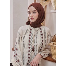Fresh Scarfs Bambu Şal Kızılcık