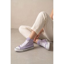 In Step Lena Mor Kanvas Bağcıklı Bilekli Kadın Converse