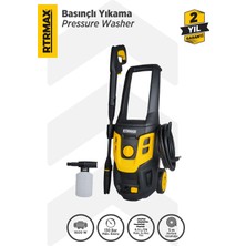 RTM708 Basınçlı Yıkama Makinesi 1600 W 130 Bar