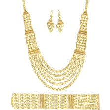 22 Ayar Altın Üçlü Set T076772-T076774-T076775
