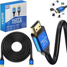 Poke HDMI Kablo 2.0V Hdtv 4K 60hz 30MT PK-6857