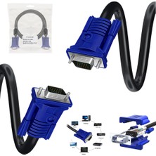 Poke VGA Kablo 3+6 15PIN E/e Filtreli 1.5mt PK-6865