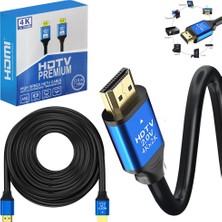 Poke HDMI Kablo 2.0V Hdtv 4K 60hz 10MT PK-6854