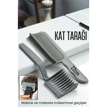 Svoria Store Uzun Kat Tarağı Kavisli Kontur Geçiş Kat Kesim Kesim Tarağı 2 Li Set Kuaför Berber
