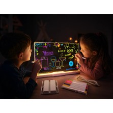 Prolite Eğitim ,reklam , Sunum , Öğrenci Yazı Yazma Vb. Çok Amaçlı LED Işıklı Yazı Tahtası