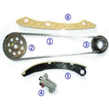 Bh Cıvıc 2006-2012 / Accord 2008- / Crv 2007- Motor Zıncır Takımı (6 Parca)