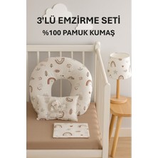 Empressco 3'lü Emzirme Seti, Oeko-Tex Sertifikalı, Güvenli ve Renkli Tasarım