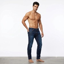 Levi's Erkek 512 Slim Taper Lacivert Likralı Kot Pantolon -1182