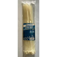 Master  4.8X400 Kablo Bağı Beyaz (100 Ad.lik) Toplam 15 Pk.