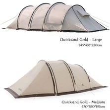 Naturehike Cloud Vessel UPF50+ Snow Skirt 4-6 Kişilik Tünel Çadır