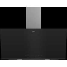 Beko BDE 9062 S Siyah Duvar Tipi Davlumbaz