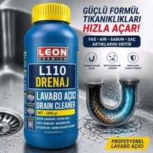 Leon Premium Lavabo Açıcı (Tuvalet Banyo Wc)1 kg Eldiven ve Maske Hediyeli