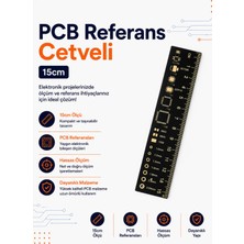 Pcb Referans Cetveli - Mühendislik Cetveli 15CM