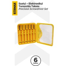 RH07816 Saatçi – Elektronikçi Tornavida Takımı - 6 Parça